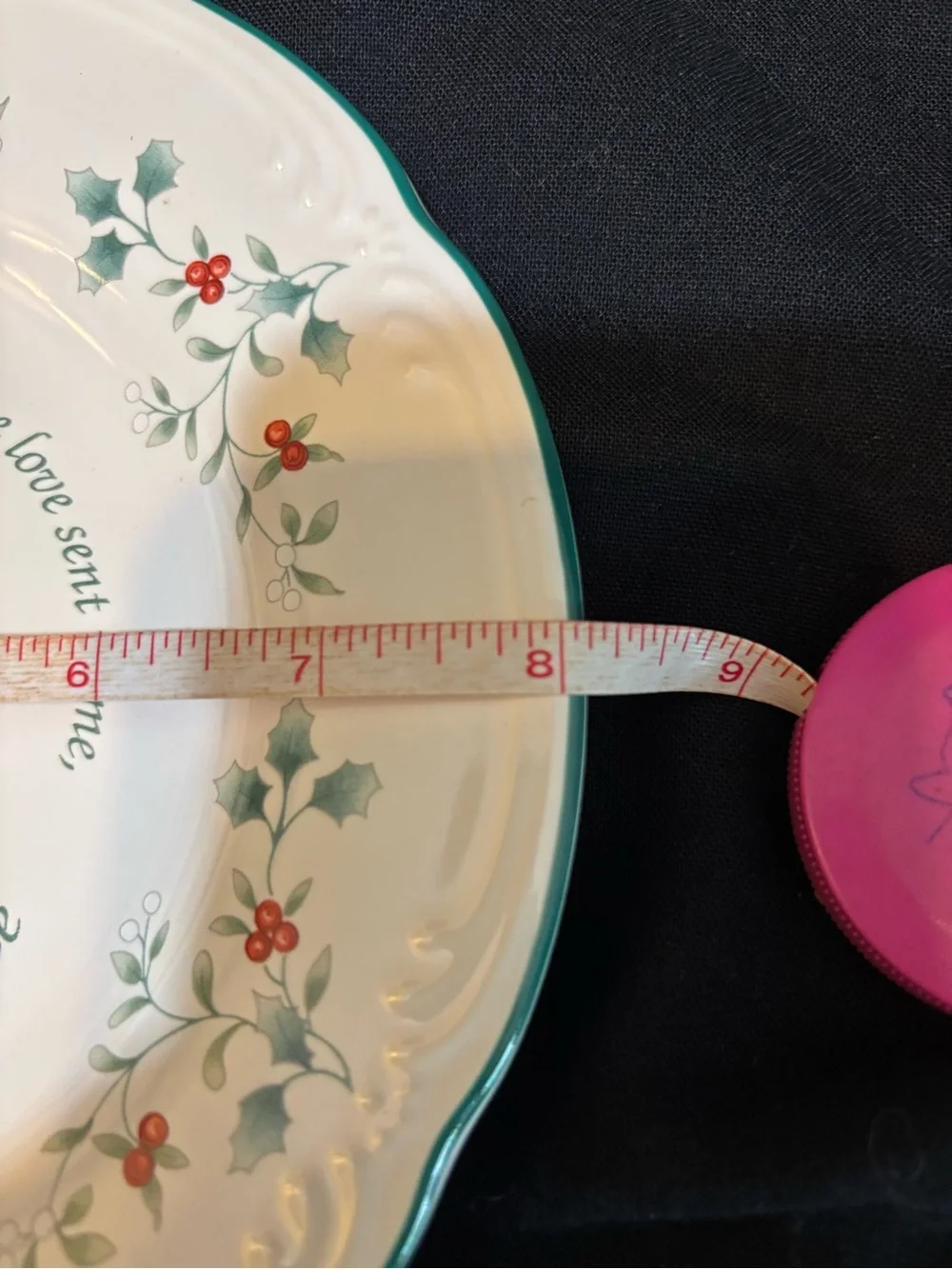 Pfaltzgraff First Day of Christmas 8” Plate Partridge in a Pear Tree